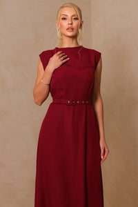 Vestido Iraci Midi - Vinho
