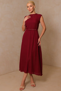 Vestido Iraci Midi - Vinho