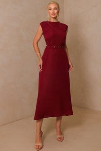 Vestido Iraci Midi - Vinho