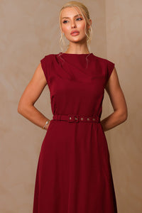 Vestido Iraci Midi - Vinho