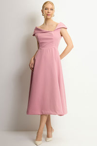 Vestido Antônia Midi - Rosê