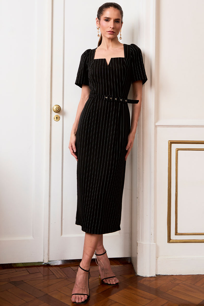 Vestido Georgia - Preto