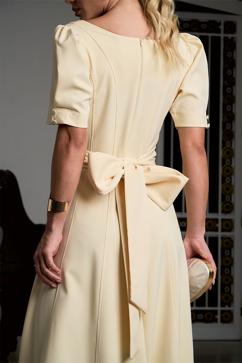 Vestido Florinda - Amarelo