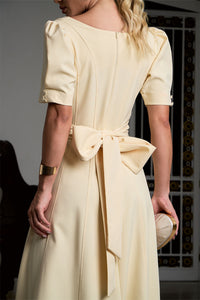 Vestido Florinda - Amarelo