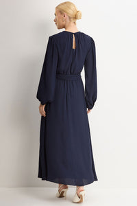 Vestido Dora Longo - Azul Marinho