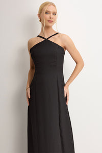 Vestido Adelaide Longo - Preto