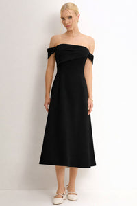 Vestido Morgana Midi - Preto