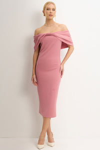 Vestido Dalila Ombro a Ombro - Rosê