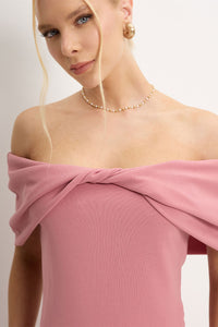 Vestido Dalila Ombro a Ombro - Rosê