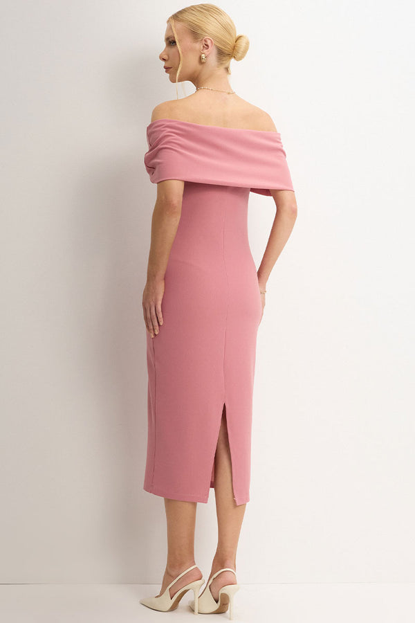 Vestido Dalila Ombro a Ombro - Rosê