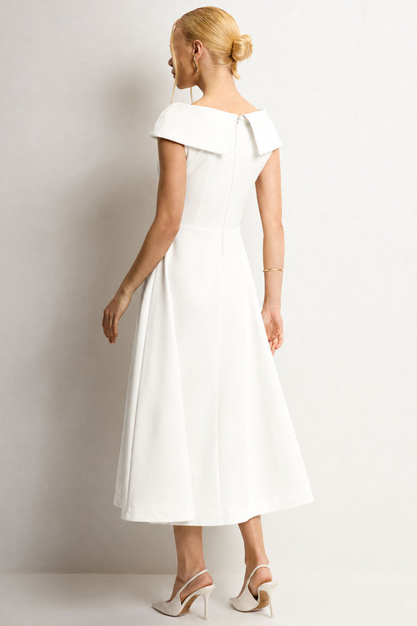 Vestido Dara Evasê - Off White