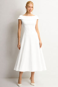 Vestido Dara Evasê - Off White