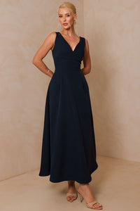 Vestido Maju Alfaiataria - Azul Marinho