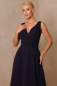 Vestido Maju Alfaiataria - Azul Marinho
