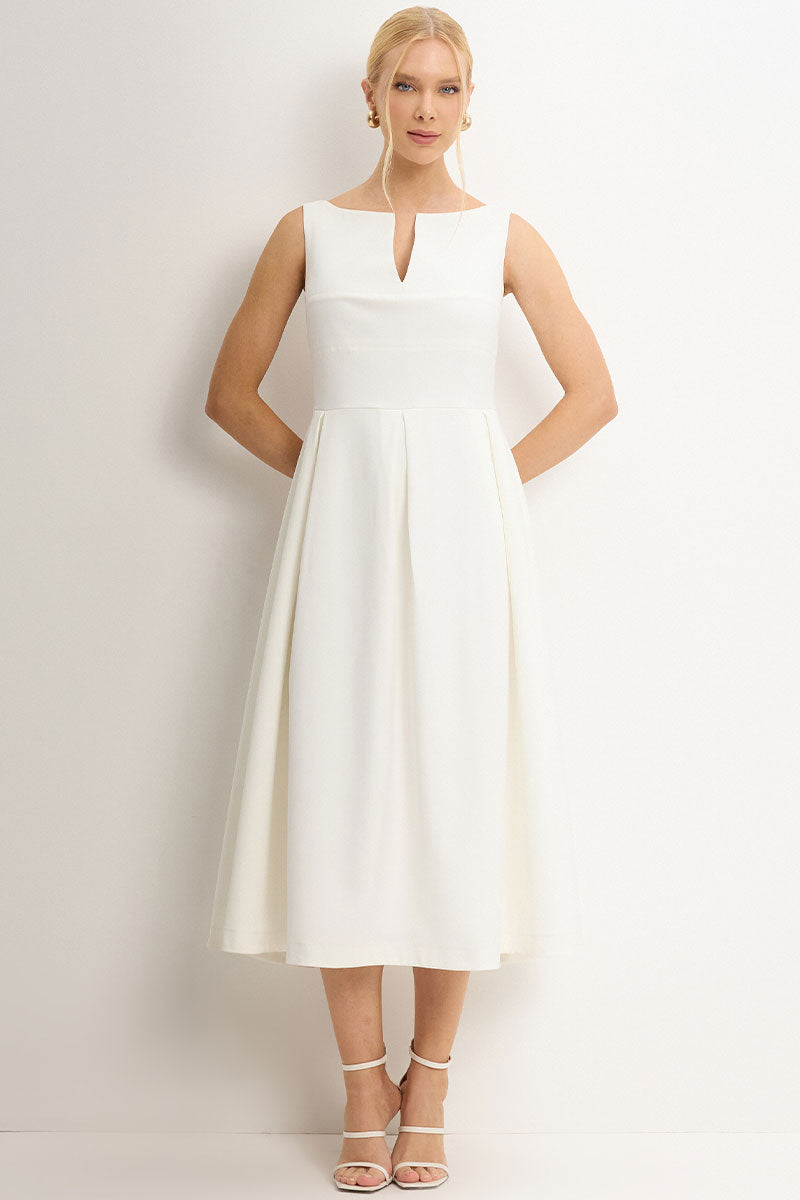 Vestido Tarcila Midi - Off White
