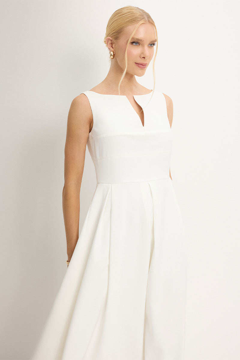 Vestido Tarcila Midi - Off White