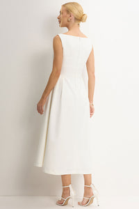 Vestido Tarcila Midi - Off White
