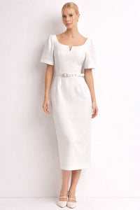 Vestido Aline Alfaiataria - Off White
