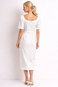 Vestido Aline Alfaiataria - Off White