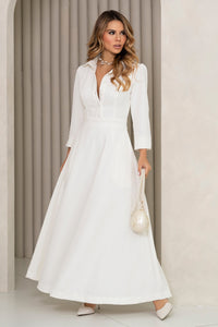 Vestido Magnólia Rodado - Off White