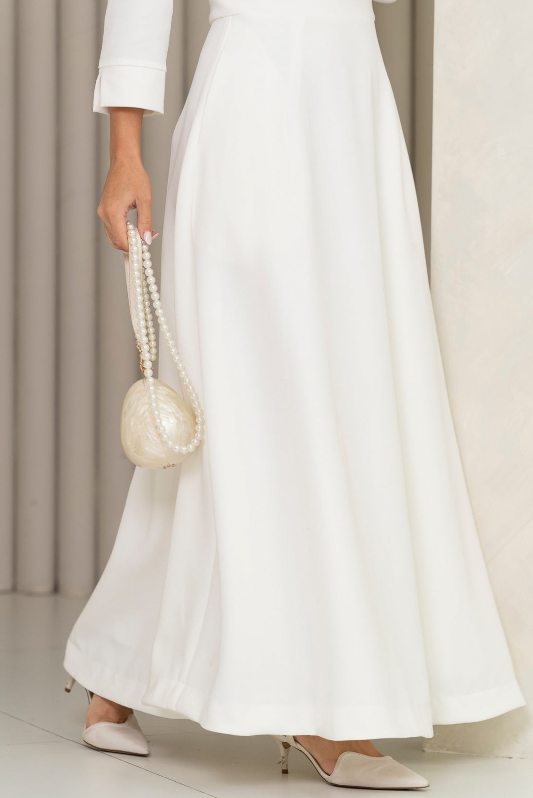 Vestido Magnólia Rodado - Off White