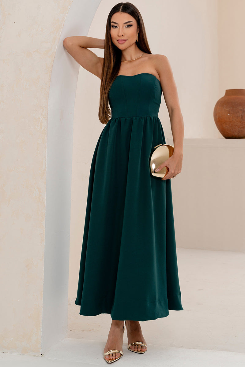 Vestido Fiorella Corselet - Verde