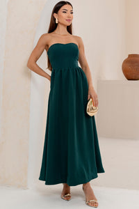 Vestido Fiorella Corselet - Verde