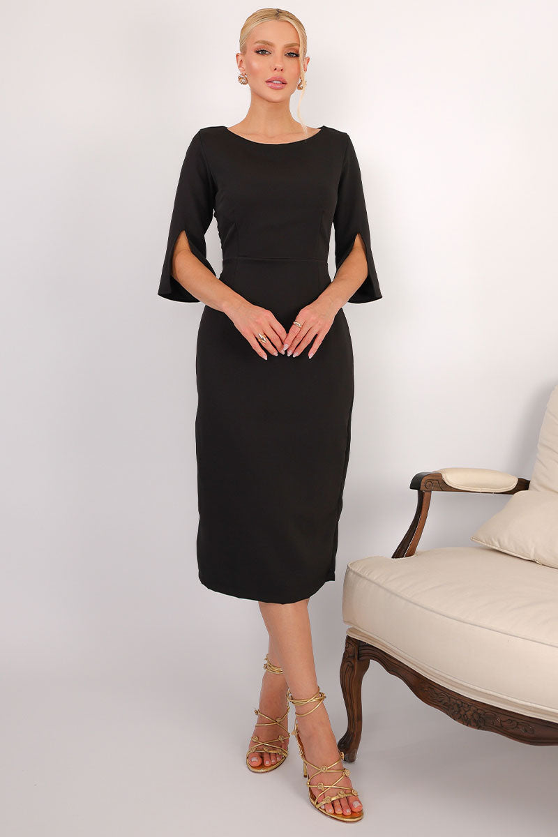 Vestido Ângela Midi - Preto