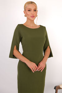 Vestido Ângela Midi - Verde Musgo