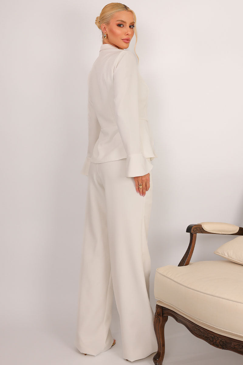 Calça Dominique Pantalona - Off White
