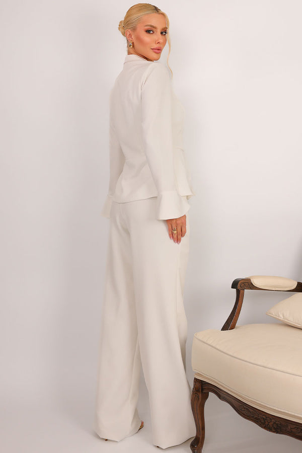 Calça Dominique Pantalona - Off White