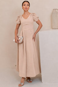 Vestido Penélope Maxi Midi - Rosê