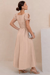 Vestido Penélope Maxi Midi - Rosê