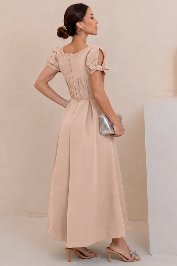 Vestido Penélope Maxi Midi - Rosê