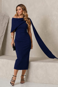 Vestido Zoe Tubinho - Azul Marinho