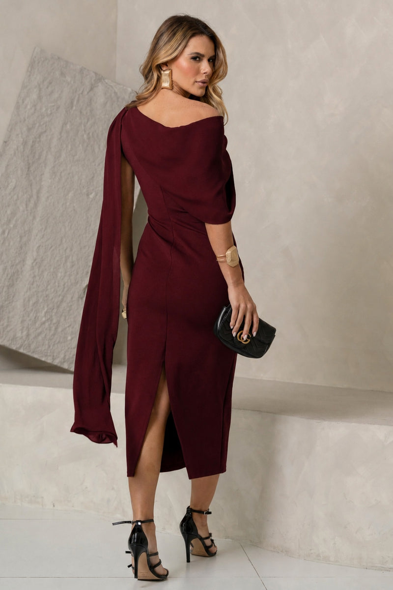 Vestido Zoe Tubinho - Vinho