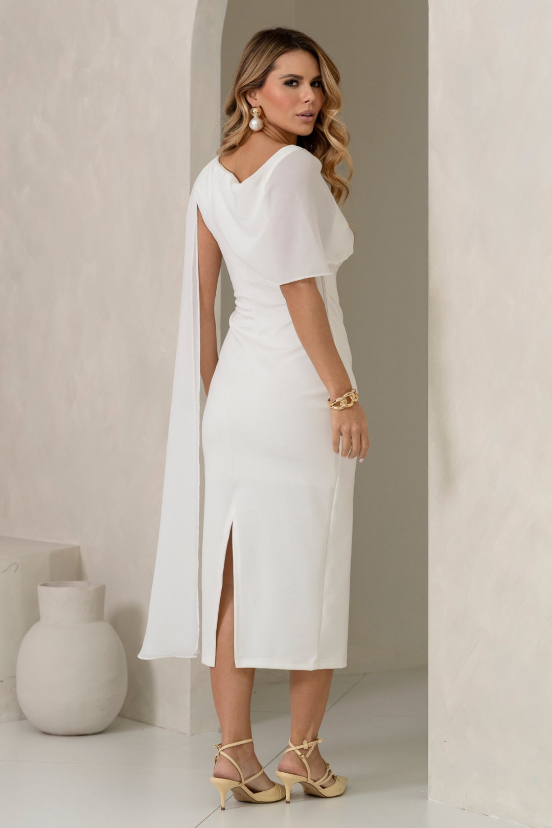 Vestido Zoe Tubinho - Off White