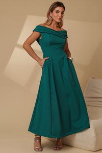 Vestido Miriam Midi Ombro a Ombro - Verde