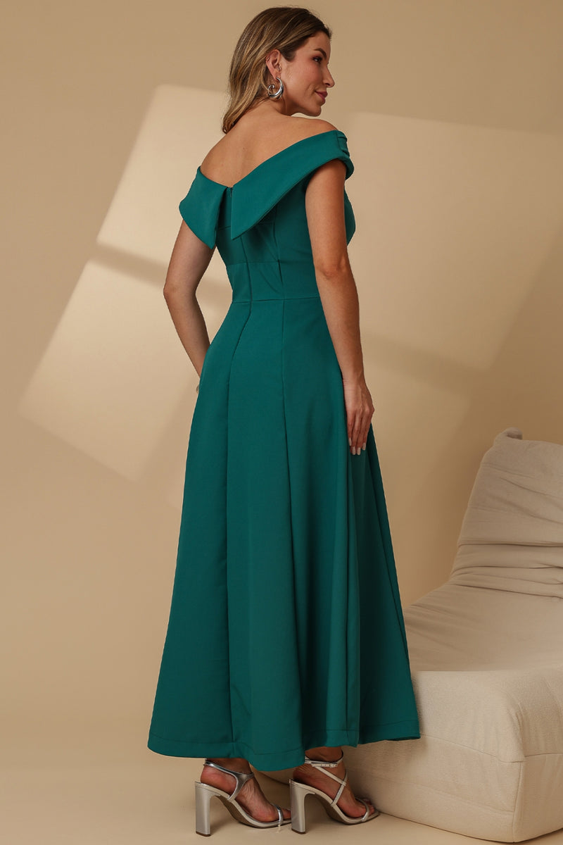 Vestido Miriam Midi Ombro a Ombro - Verde