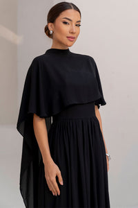 Capa Véu para Vestido de Festa - Preto