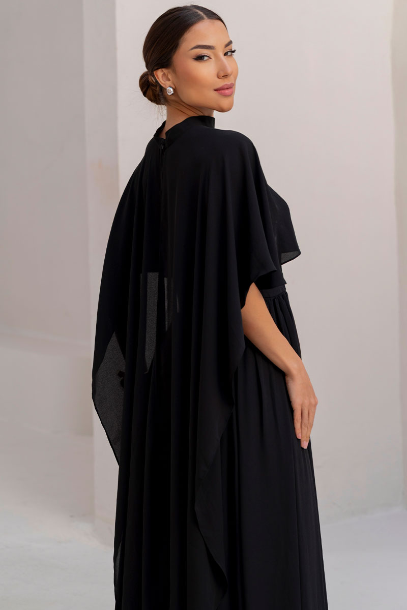 Capa Véu para Vestido de Festa - Preto