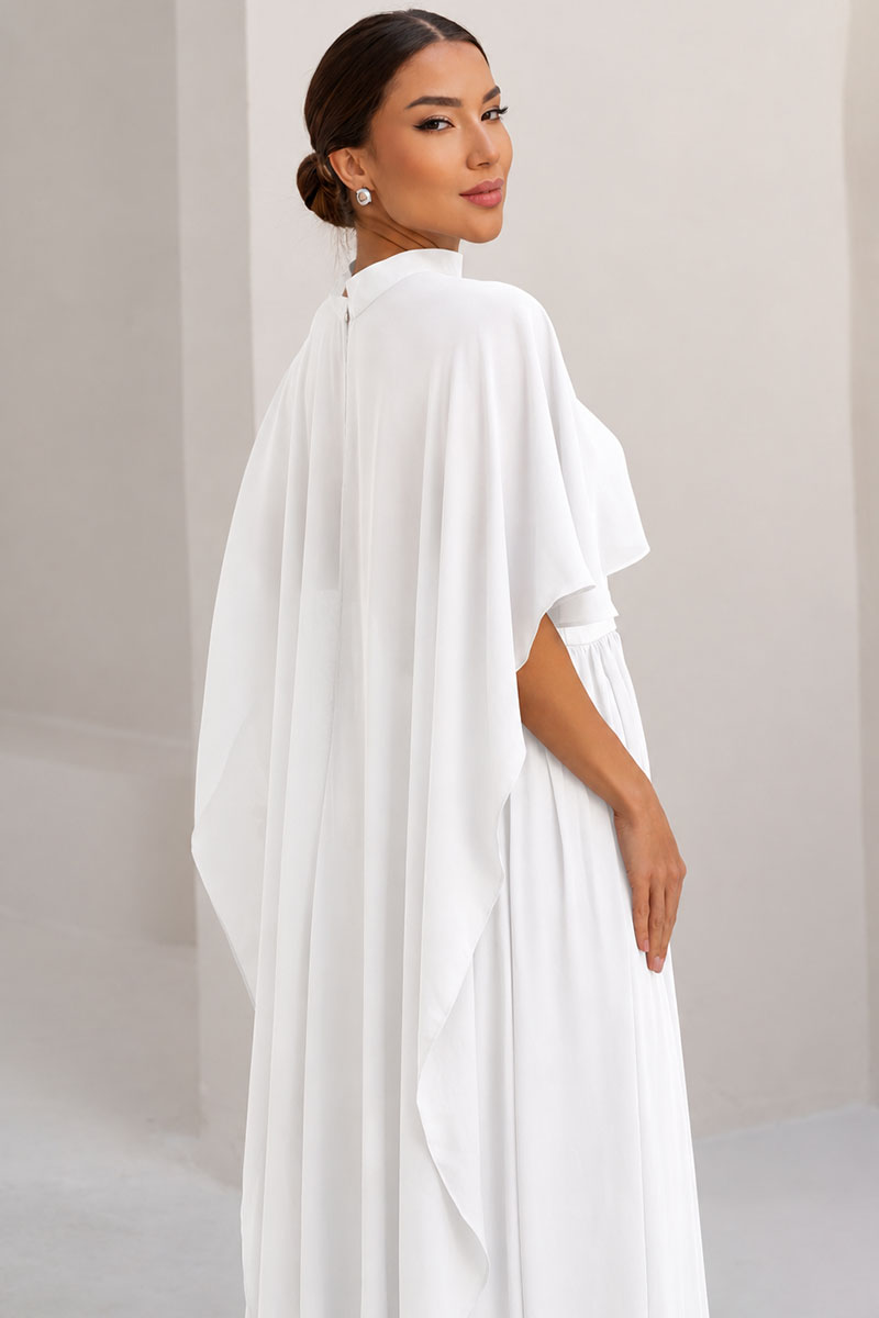 Capa Véu para Vestido de Festa - Off White