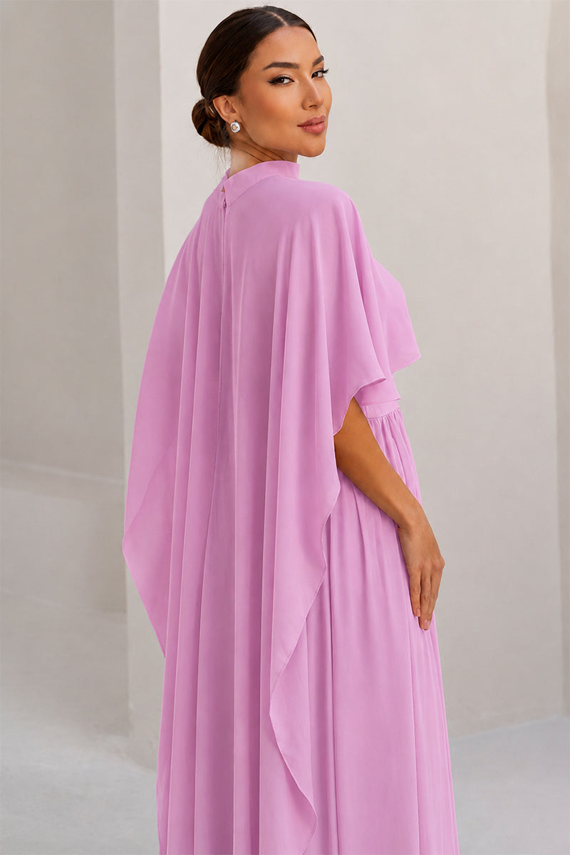 Capa Véu para Vestido de Festa - Rosa