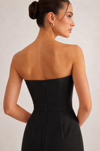 Vestido Janine Midi Tubinho - Preto