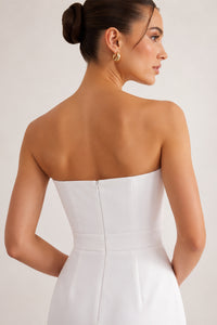 Vestido Janine Midi Tubinho - Off White