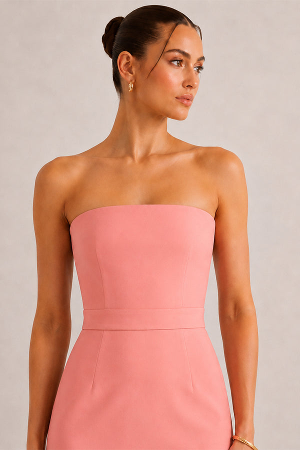 Vestido Janine Midi Tubinho - Rosa