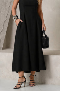 Vestido Madrid Rodado - Preto