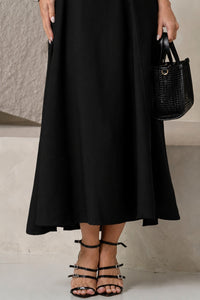 Vestido Madrid Rodado - Preto