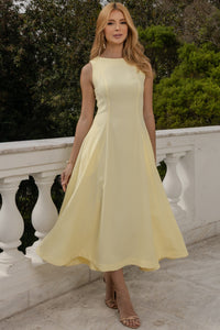 Vestido Madrid Rodado - Amarelo