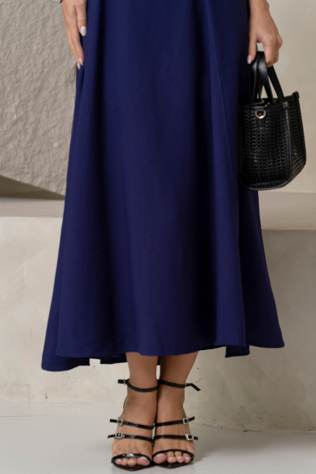 Vestido Madrid Rodado - Azul